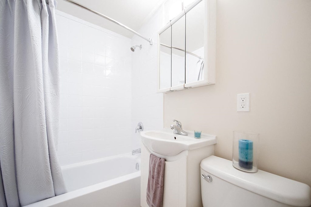 Renovated Bathroom at Place St. Boniface Complex