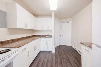 Renovated Two Bedroom Kitchen at 309 Enfield Apartment Suites for rent in Manitoba - Photo Gallery 5