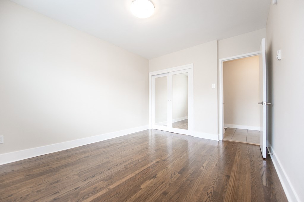 Bedroom with Closet at 700 Corydon Apartment, Apartment for Rent in Winnipeg