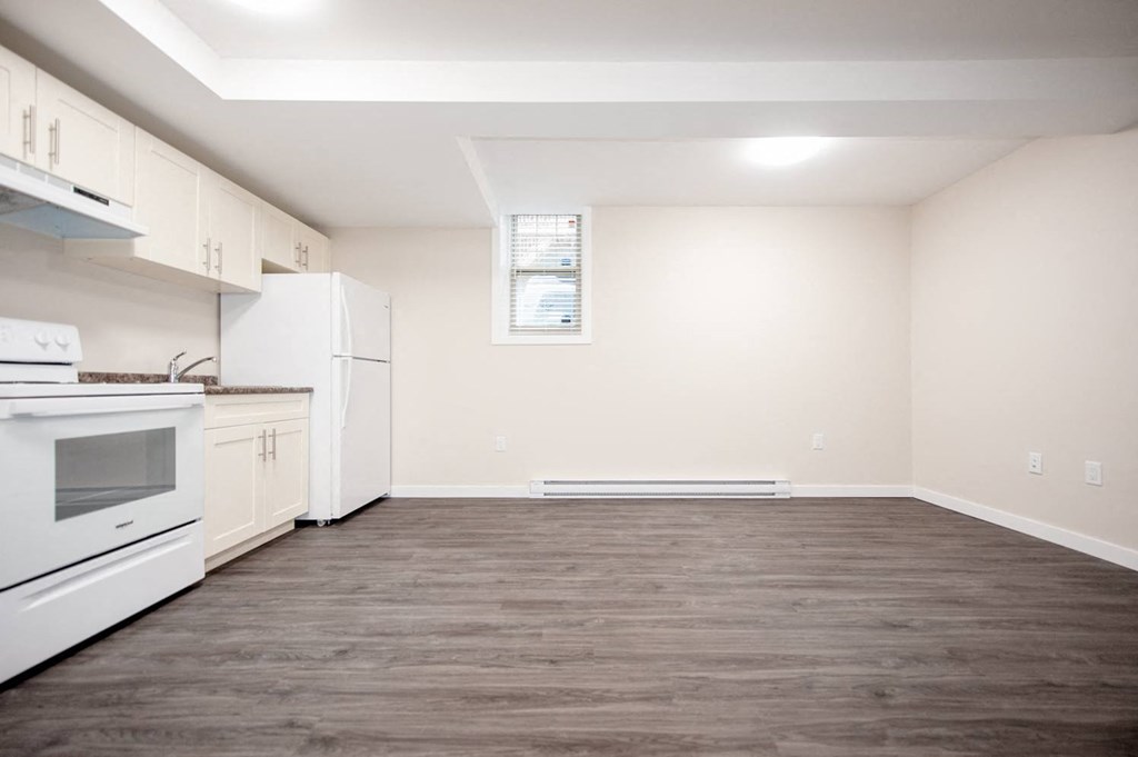 Kitchen at 105 Clarke Apartment Suites in MB, Canada