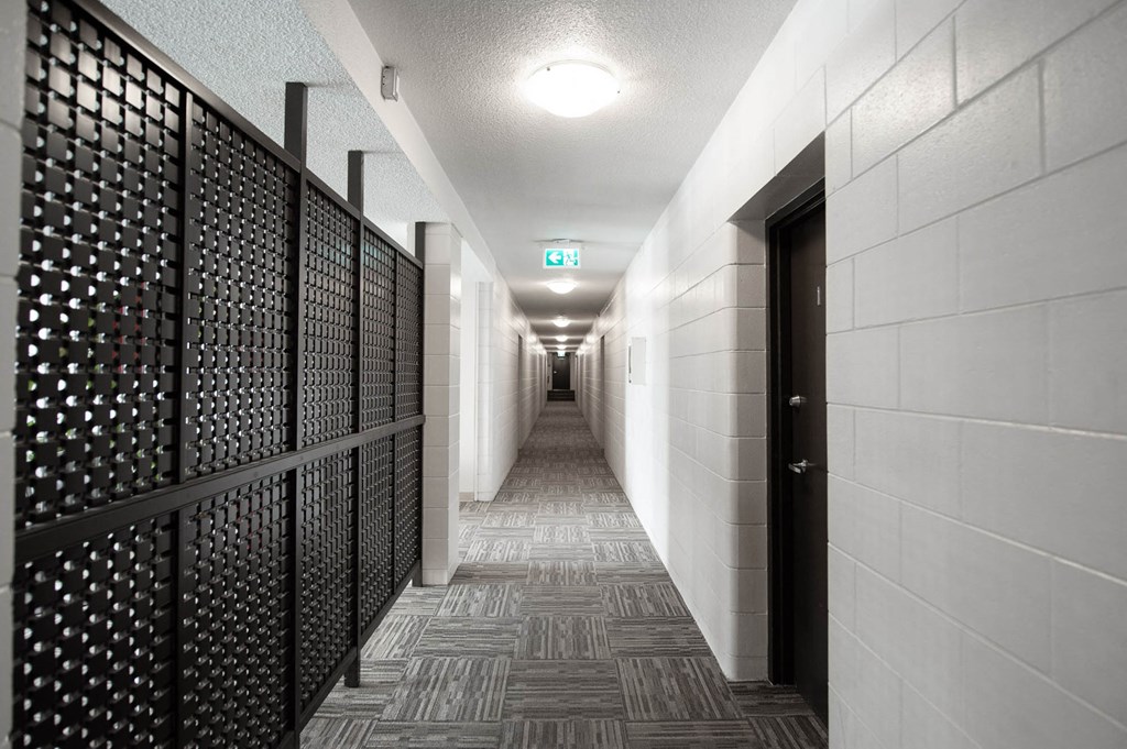 Hallway at 5 Valhalla Apartment, Apartments for Rent in Winnipeg