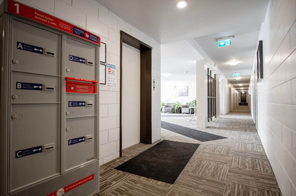 Canada Post Mailbox at 5 Valhalla Apartment, Apartments for Rent Winnipeg