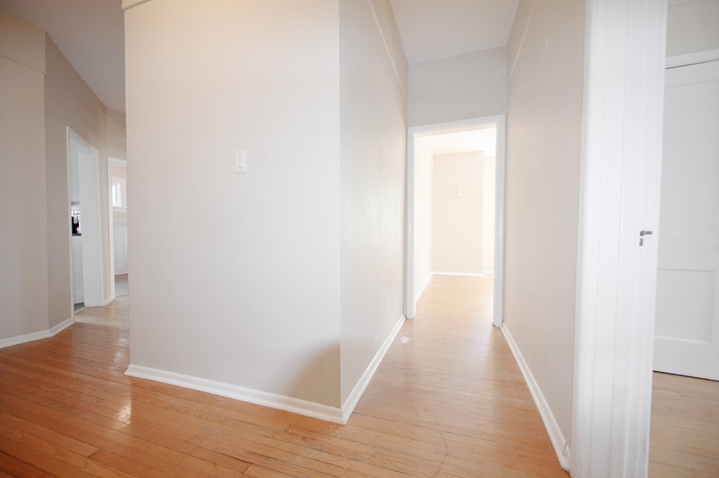 Hallway at 199 Overdale Apartments in Winnipeg