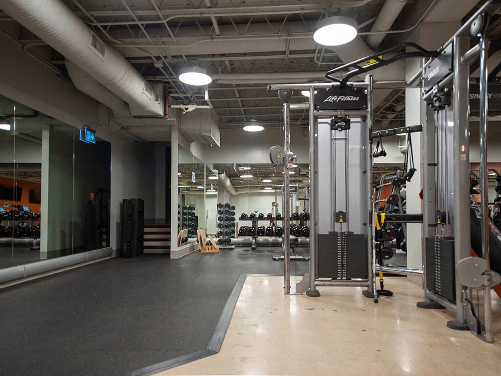 Fitness Equipment at 190 Smith Apartment Suites