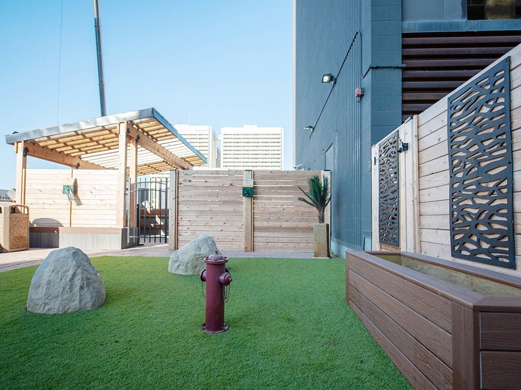 Woof Top Dog Park at 190 Smith Luxury Apartment Suites, Manitoba