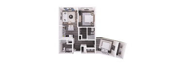 bedroom floor plan  the whaler on 132nd  132nd apartments