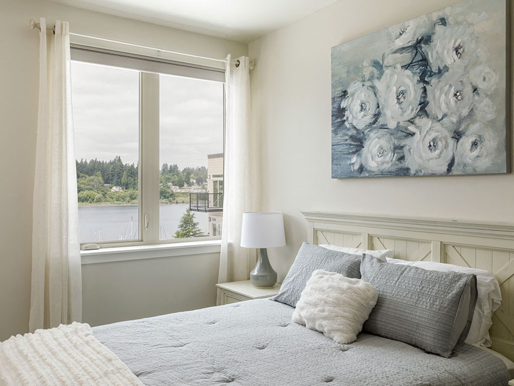 Bedroom With View at Harbor Heights 55+ Community, Olympia, WA