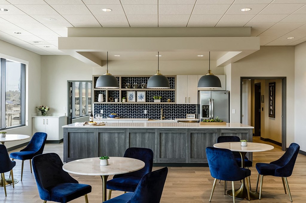 Coffee Bar at Harbor Heights 55+ Community, Olympia, WA