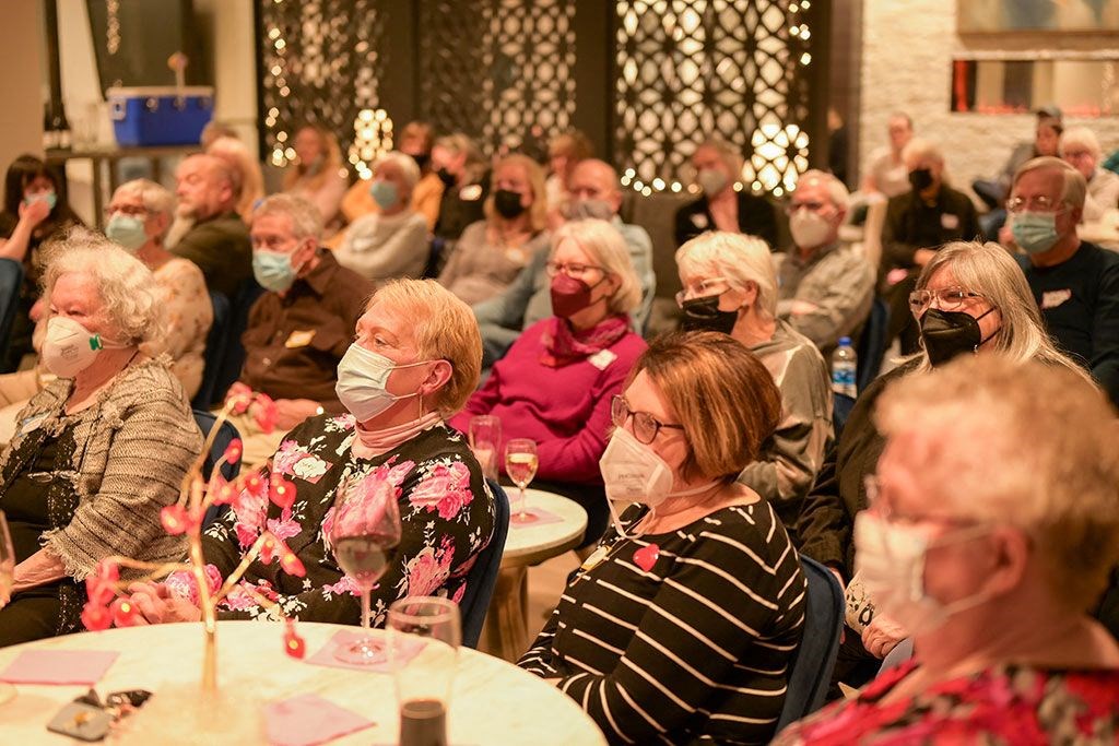 Valentine's Day crowdat Harbor Heights 55+ Community, Washington