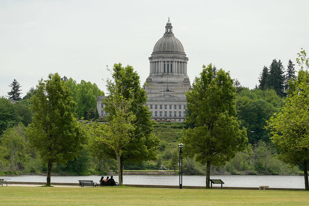 olympia capitol building at Harbor Heights 55+ Community, Washington, 98501