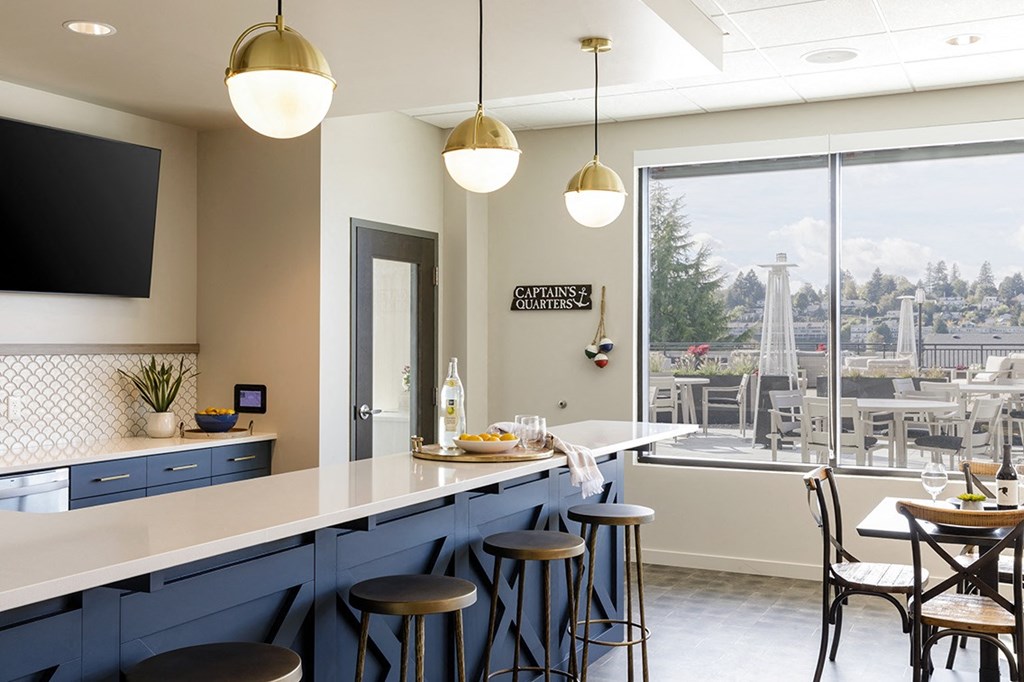 Maritime Bar at Harbor Heights 55+ Community, Olympia, WA