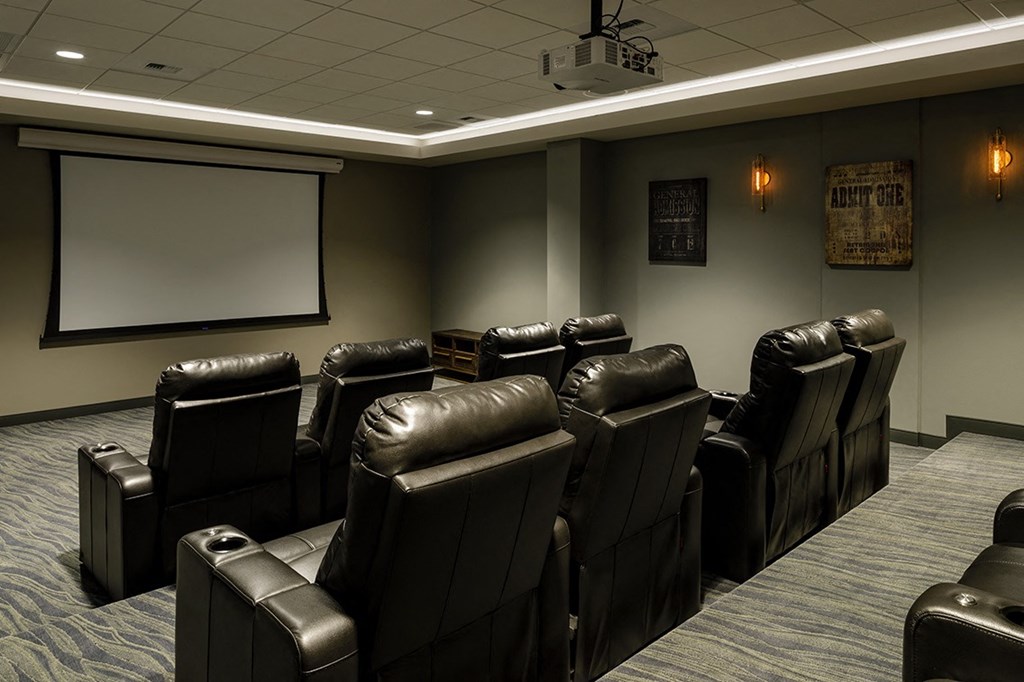 Movie Theatreat Harbor Heights 55+ Community, Olympia, WA, 98501
