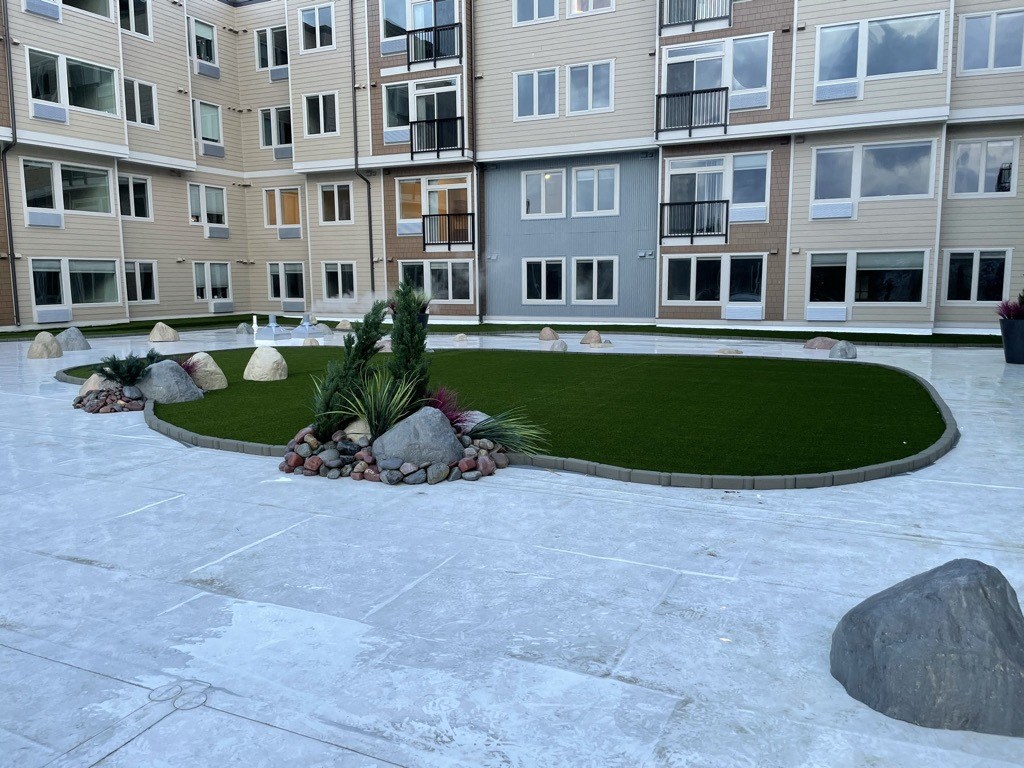 Patio Yard at Harbor Heights 55+ Community, Olympia, 98501