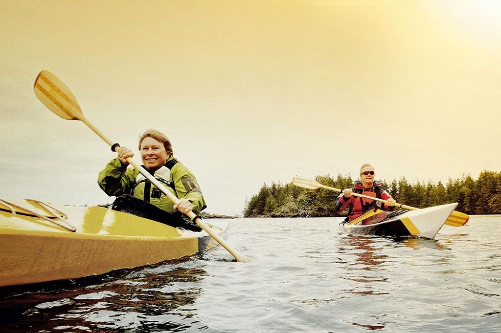 Expansive outdoor amenities at Harbor Heights 55+ Community, Washington, 98501