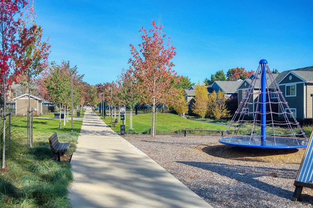 Conifer Place Courtyard