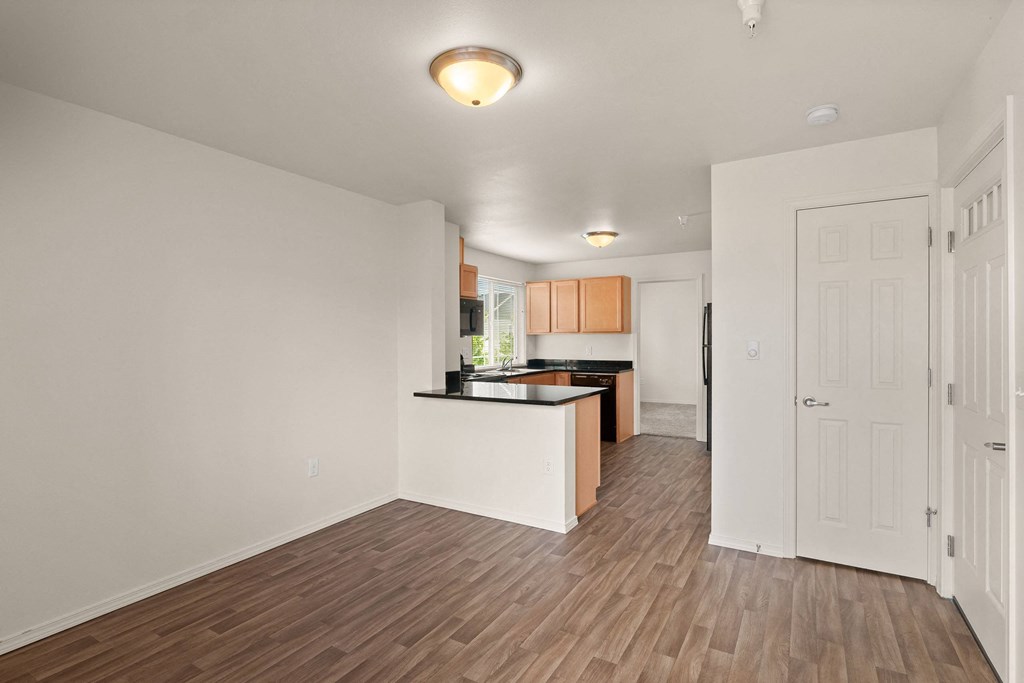 a close up of a pattern of pink and gold scissors at Trillium Apartments, Springfield