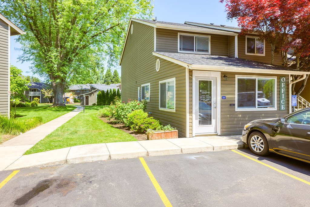 a car parked in front of a house at Chalet, Springfield, OR, 97477