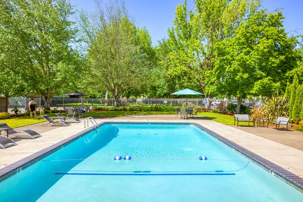 take a dip in our resort style pool