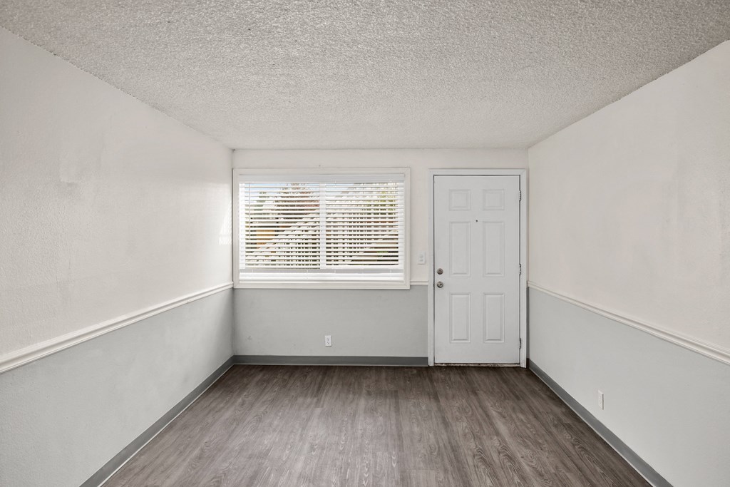 the living room of our studio apartment atrium