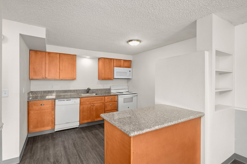 the preserve at ballantyne commons apartment kitchen