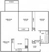 Two Bed One Bath B