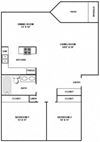Two Bed One Bath C
