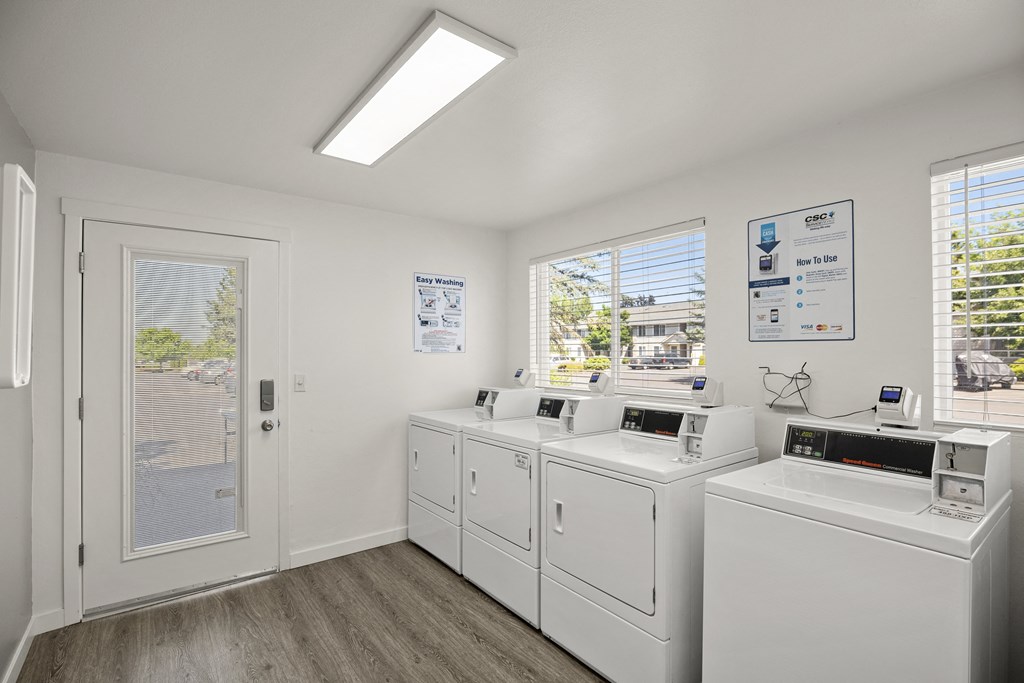 our apartments have a laundry room with washer and dryer
