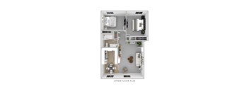 bedroom floor plan an in 1 bed 1 bath