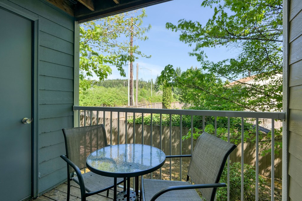 Conifer Place Balcony