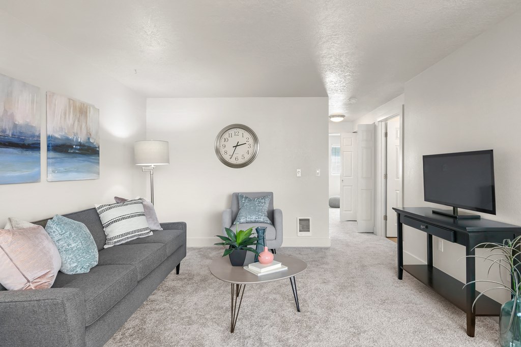 Pacific Crest  Oversized living room and master bedroom.