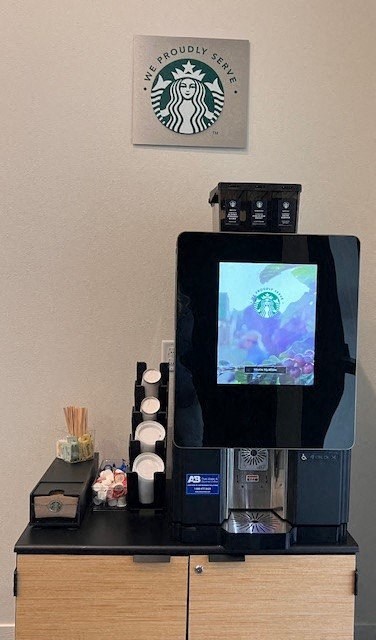 a television sitting on top of a desk