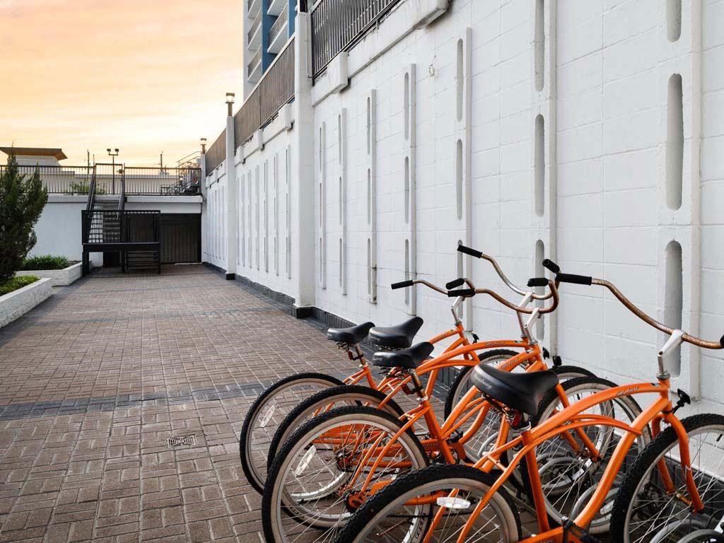 Bicycle Storage at Memorial Towers Apartments, The Barvin Group, Houston, 77007