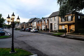 Off Street Parking Off Street Parking at Chateaux Dupre Apartments, The Barvin Group, Houston, TX, 77063 - Photo Gallery 6