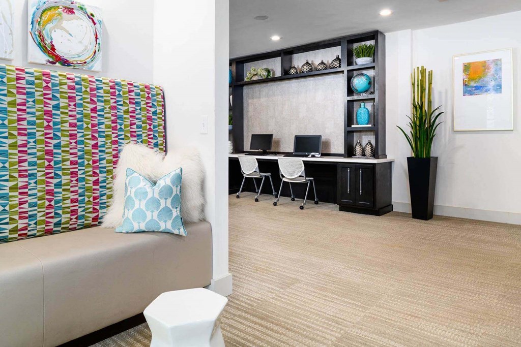 Social Niches at Park at Voss Apartments, The Barvin Group, Texas, 77057