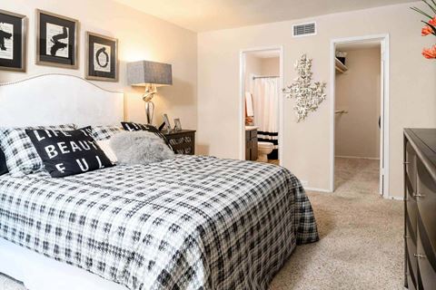 Gorgeous Bedroom at Park at Voss Apartments, The Barvin Group, Texas