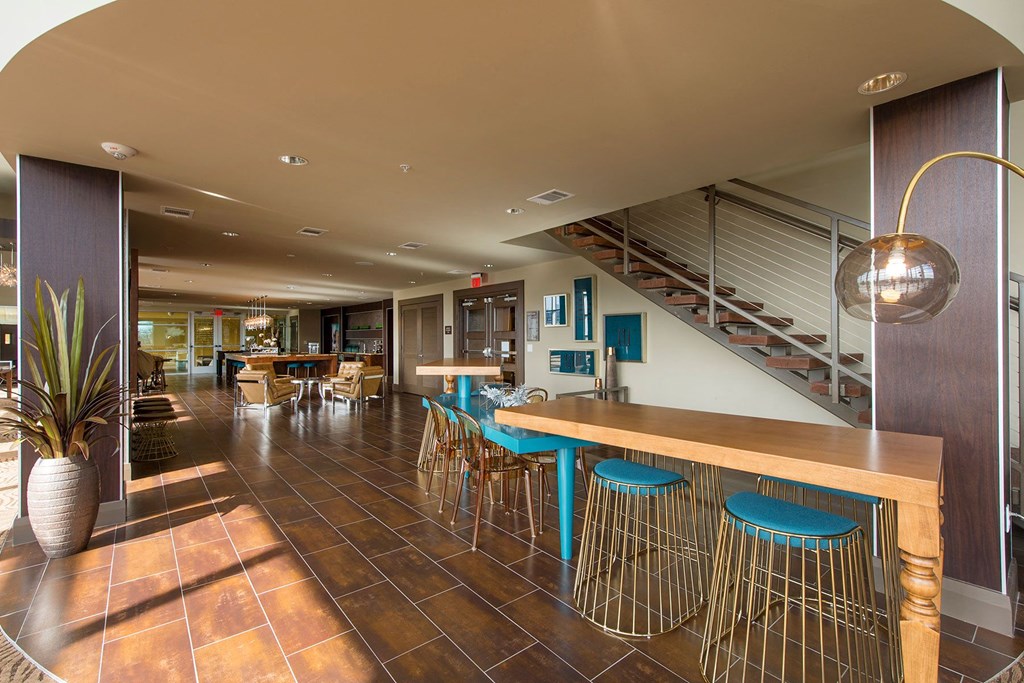 Entertainment Lounge at Revl Heights, The Barvin Group, Houston, TX