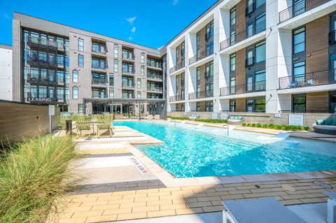 take a dip in our resort style swimming pool