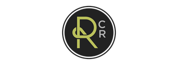 A logo with the letters "C" and "R" in a circle.