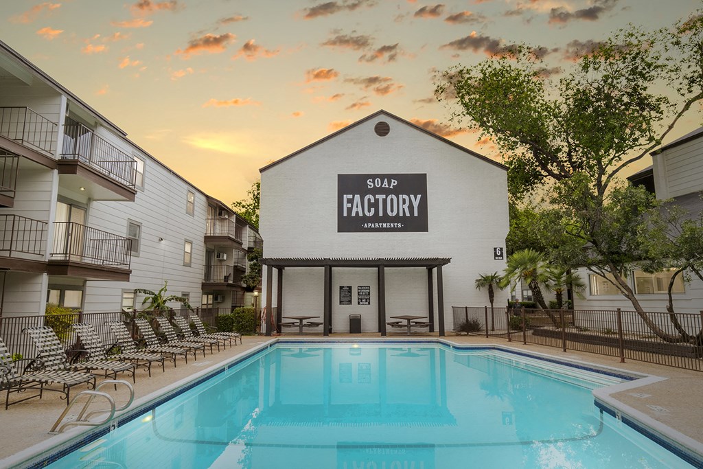 our apartments offer a swimming pool