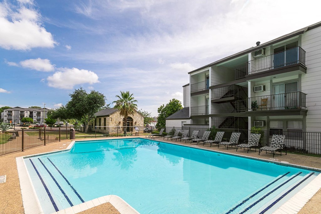 our apartments in a city have a swimming pool