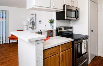 Stainless Steel Appliances at The Daphne Apartments, The Barvin Group, Texas - Photo Gallery 15