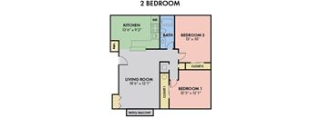 2 Bedroom