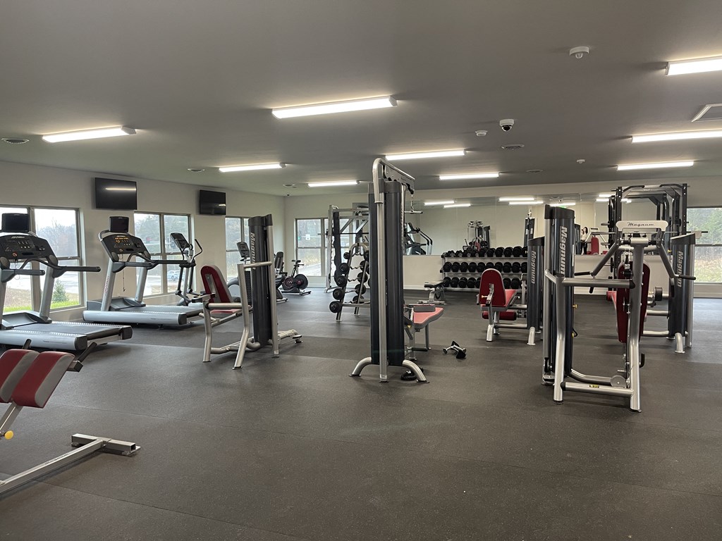 a look at the gym