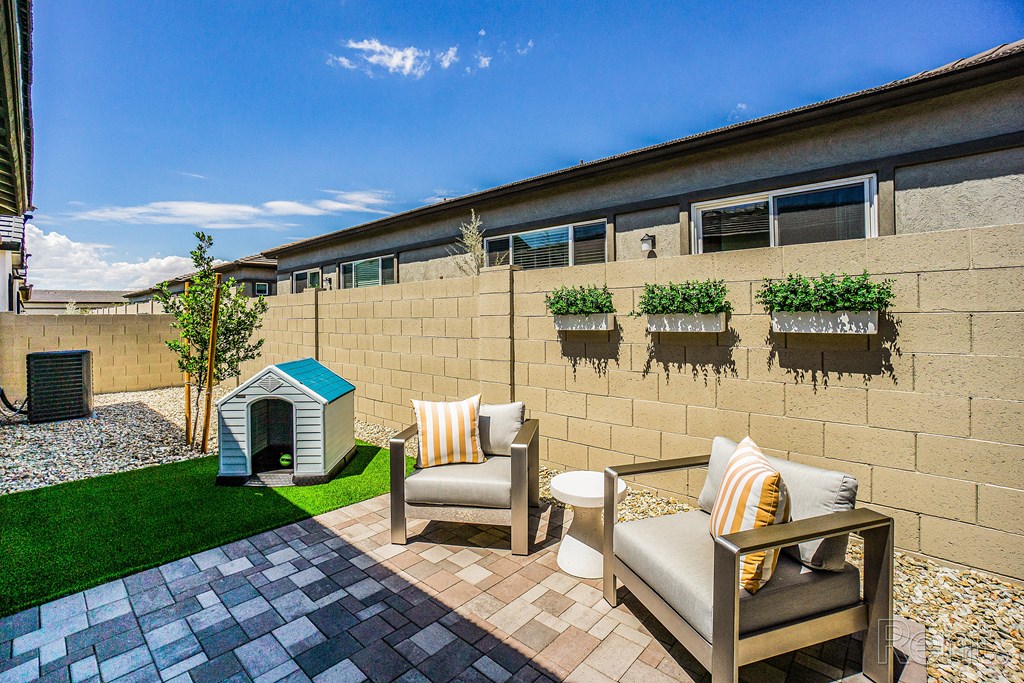 Pet-Friendly Private Backyard at Avilla Western Garden, Phoenix, AZ 85307