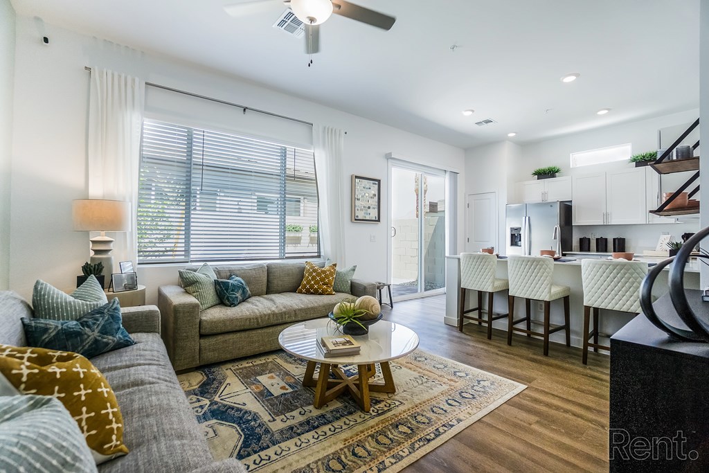 Modern Living Room at Avilla Foothills, Surprise, AZ 85388