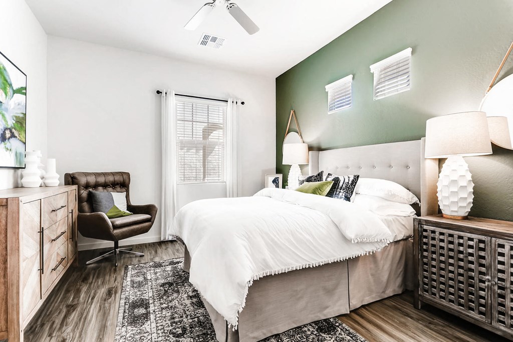 Master Bedroom at Avilla Camelback Ranch, Arizona, 85037