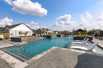 Relaxing Swimming Pool With Sundeck at Avilla Reserve, Justin, Texas - Photo Gallery 18