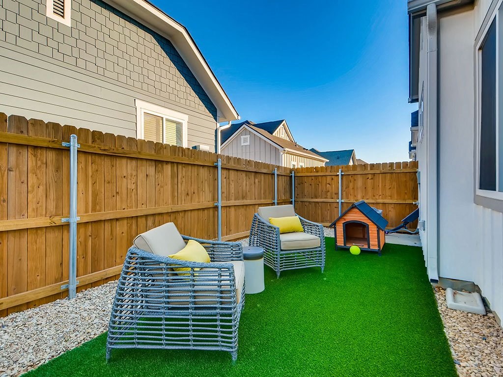 Backyard View at Avilla Oakridge, Texas, 75126