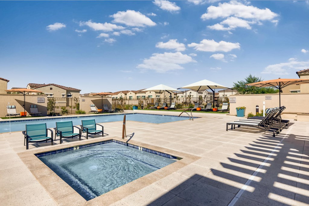 Pool And Spa at Avilla Meadows, Surprise, AZ