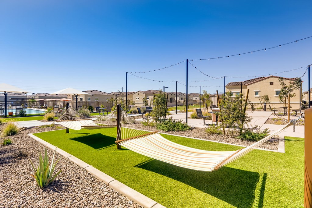 Hammock Area at Avilla Meadows, Surprise, Arizona